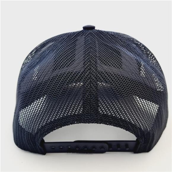 Tropical Palm Tree Florida Richardson 112 Trucker Cap Hat Mesh Black Embroidered